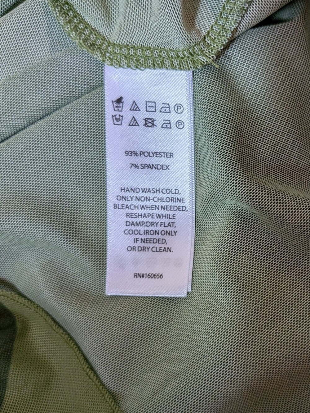Caroline Constas Green Sheer Long-Sleeve Mesh Cover-Up Dress, NWT! Size Medium - Picture 7 of 8